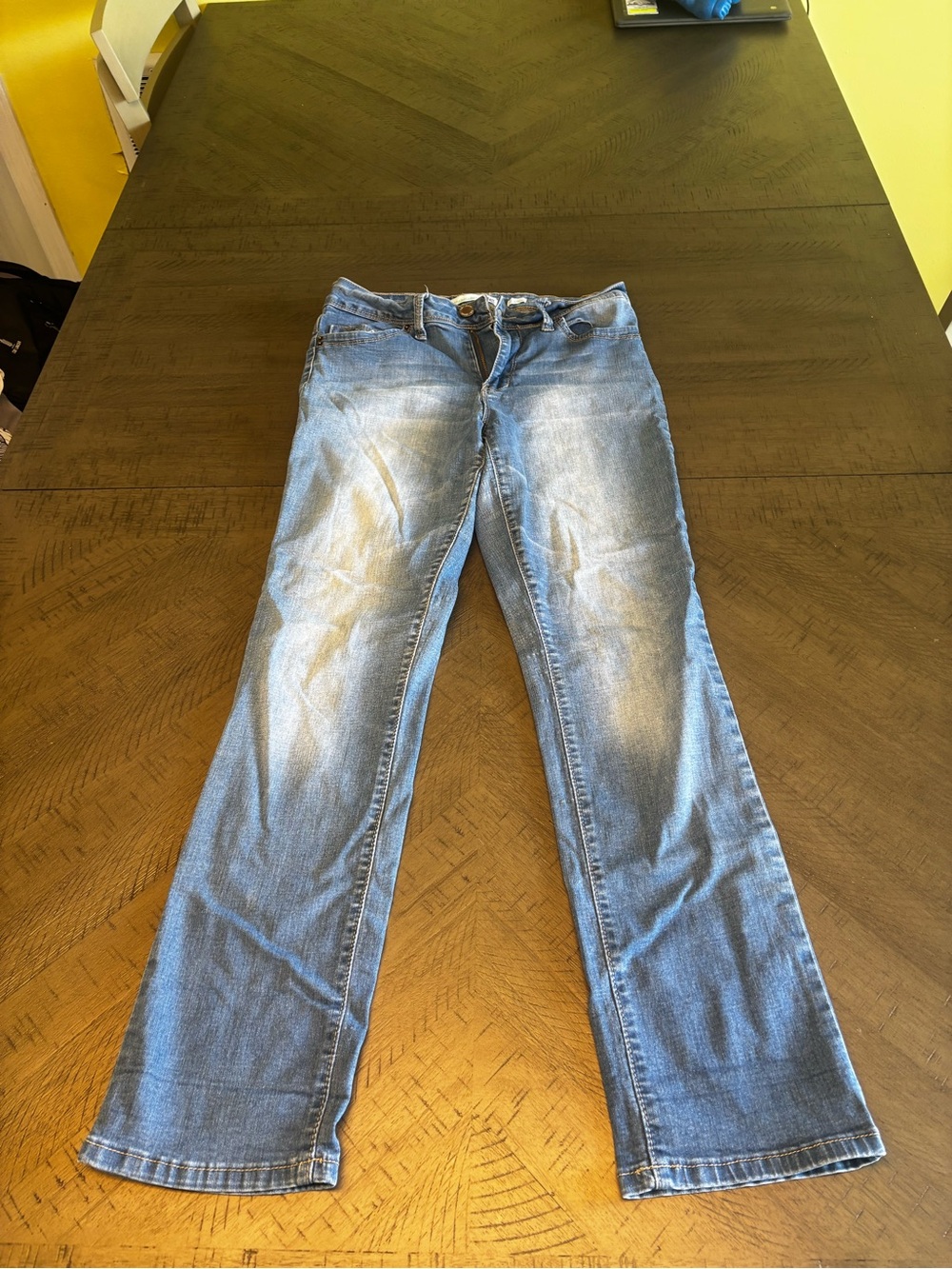 YMI Medium Blue Straight Leg Jeans